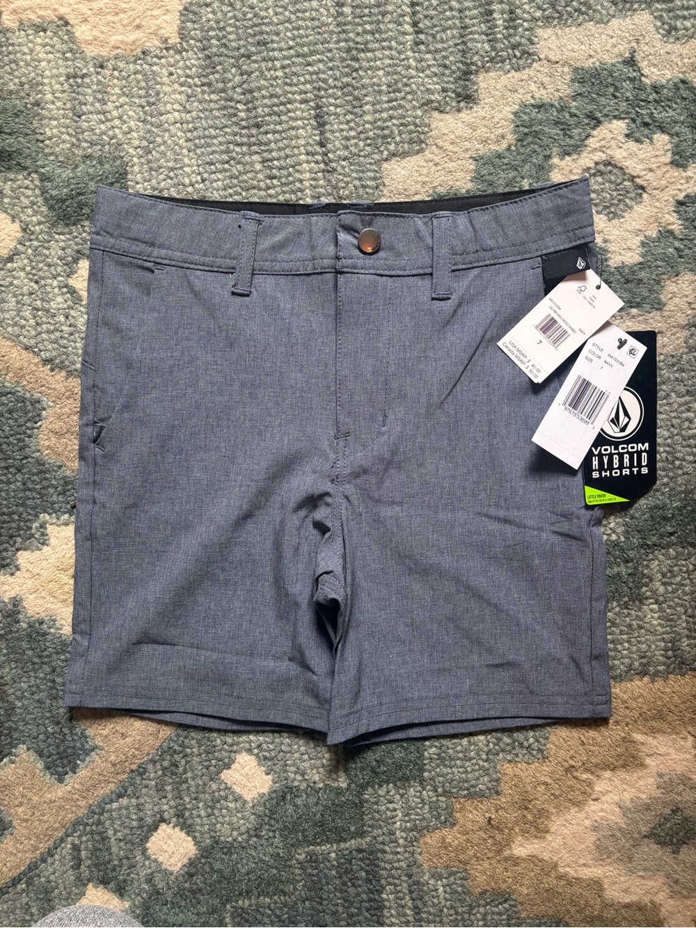 Volcom Kids Hybrid Shorts in Heather Gray